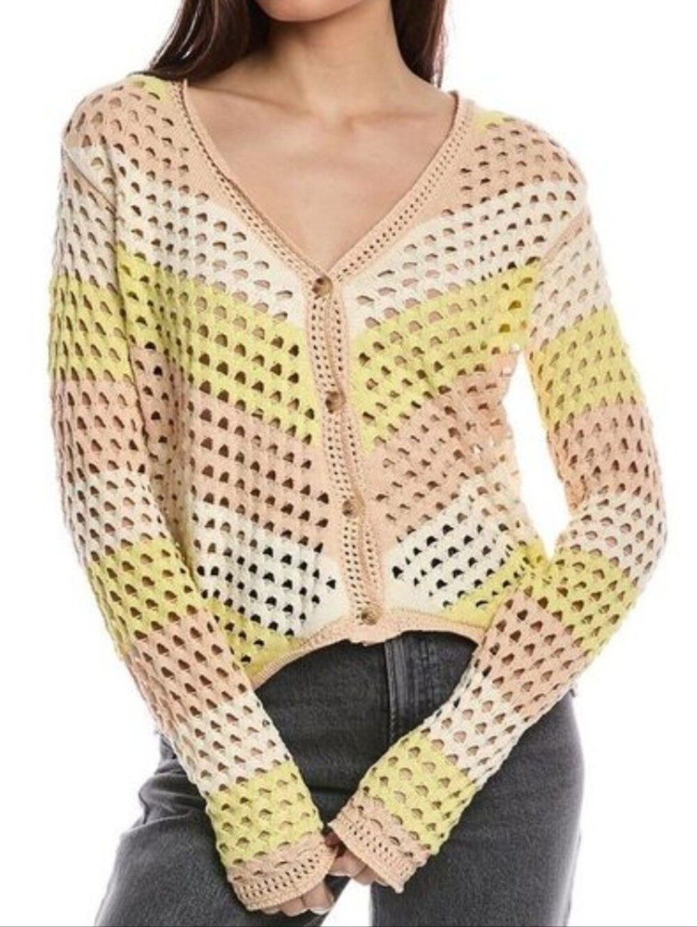 ATM Anthony Thomas Melillo Cardigan Sweater MSRP $375